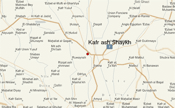  Where  find  a skank in Kafr ash Shaykh, Egypt